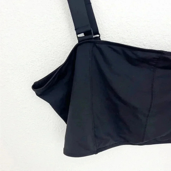 NWT Good American Black Contour Bikini Top, Size 5XL - Picture 3 of 10